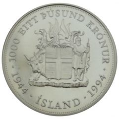 1000 Krónur Sveinn Björnsson