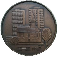 Medal - Schwamendingen district of Zurich