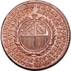 Jeton - États de Bourgogne - Maire de Dijon - François Baudot 3ème type, cuivre