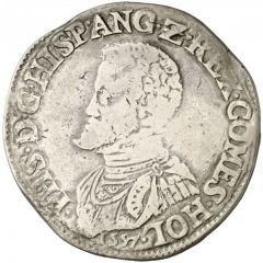 1 Daalder `Philipsdaalder` - Philip II with ANG
