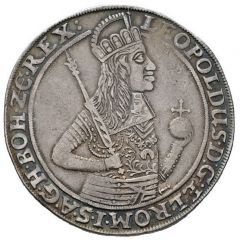 1/2 Thaler - Leopold I Breslau