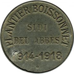 10 Centimes - Plantier boissonnet Sidi Bel Abbes