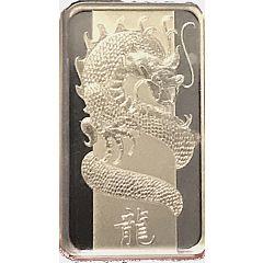 10 Grams Silver PAMP - Lunar Dragon