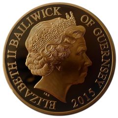50 Pence - Elizabeth II Winston Churchill - in hat with cigar