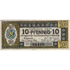 10 Pfennig Oberamt Biberach