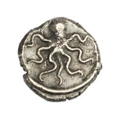 Silver 1 As Octopus series: seven tentacles