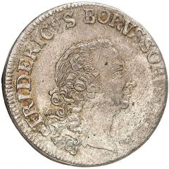 ⅙ Thaler - Frederick II Seven Years` War