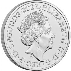 5 Pounds - Elizabeth II 5th portrait, Tutankhamun’s Tomb Centenary