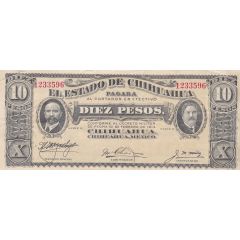 10 Pesos El Estado de Chihuahua
