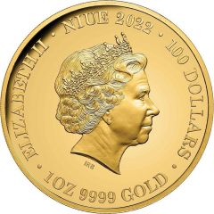 100 Dollars - Elizabeth II Earth: Blue Marble