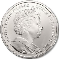 500 Dollars - Elizabeth II Admiral Nelson, Silver 5kg
