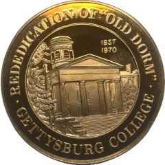 Medal - Gettysburg College Old Dorm
