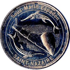 Monnaie de Paris Tourist Token - Saint-Nazaire Sous-Marin Espadon