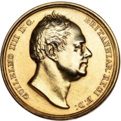 Medalet - William IV Accession, 29mm