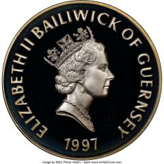 5 Pounds - Elizabeth II Castle Cornet, Silver Proof