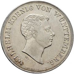 1 Thaler - William I Kronentaler, Customs Union - Pattern