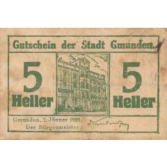 5 Heller Gmunden
