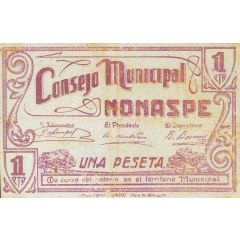 1 Peseta Nonaspe