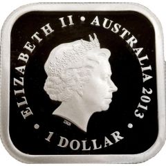 1 Dollar - Elizabeth II 4th Portrait - Australian Seasons - Summer