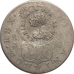 2 Reales Type III Counterstamp