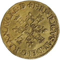 Gold Ecu - Henry II