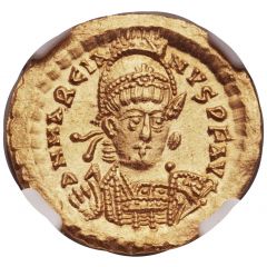 Solidus - Marcian VICTORIA AVGGG, Constantinopolis