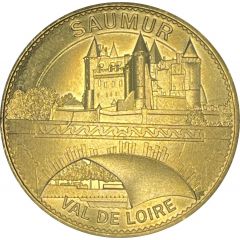 Jeton touristique - Monnaie de Paris - Saumur - Val de Loire