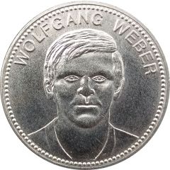Shell Token - Fußball-WM 1970 Mexico Wolfgang Weber