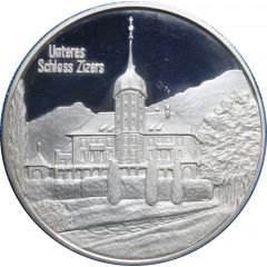 Medallion - Castles of Graubünden Salis Unteres in Zizers