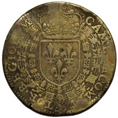 Jeton - Henri III - Jeton de la Chambre des Comptes - Mercure