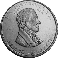 Token - James Monroe The Last Cocked hat
