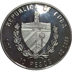 10 Pesos Peregrine Falcon