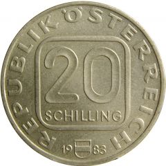 20 Schilling Hochosterwitz Castle