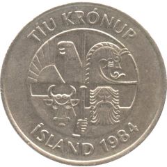 10 Krónur Non-magnetic