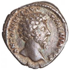 Denarius - Marcus Aurelius P M TR P XIX IMP II COS III, Mars