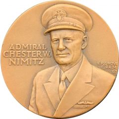 Admiral Chester Nimitz - Battle of Midway Medal