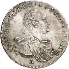 1/2 Thaler - Charles Theodor
