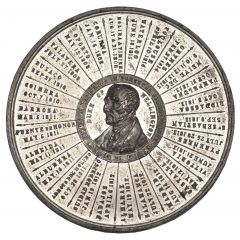 Medal - Victoria Obsequies for Wellington, white metal