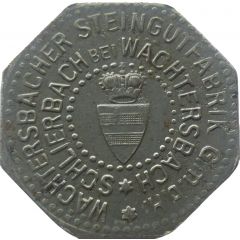 10 Pfennig - Schlierbach Wächtersbacher Steingutfabrik G.m.b.H