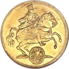 1 Ducat - Frederick August I