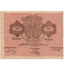 50 Heller Poysdorf