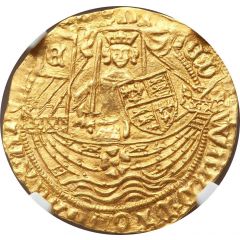 1/2 Ryal - Edward IV 1st reign, Light coinage