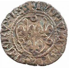 Double Tournois - Louis XI 1st issue, with annulets