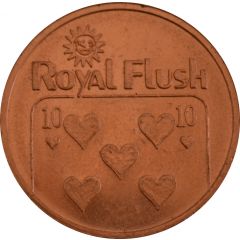 Merkur-Münzsammlung - Das Aktive erleben - Royal Flush 10 of hearts