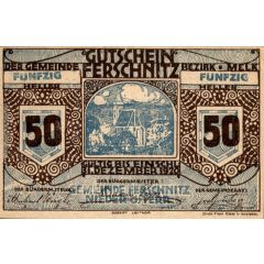 50 Heller Ferschnitz