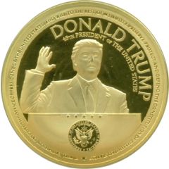 Medal - Speeches of Donald Trump Inauguration medallion