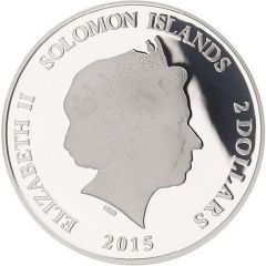 2 Dollars - Elizabeth II Great Sphinx of Giza