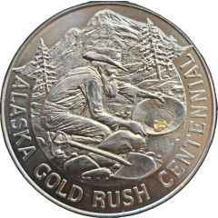Medal - Alaska Gold Rush Centennial