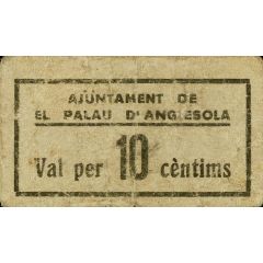 10 Céntimos El Palau d`Anglesola