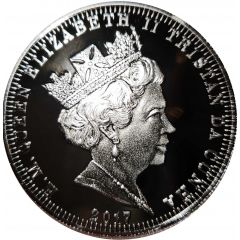 1 Crown - Elizabeth II Platinum Wedding Anniversary